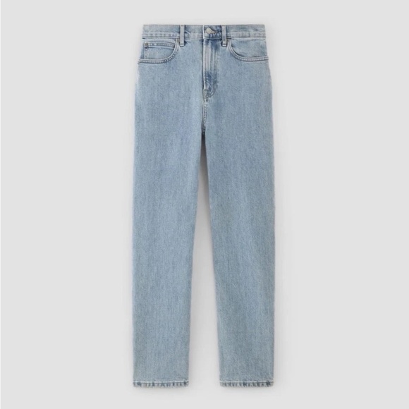 Everlane Pants - NWOT women’s EVERLANE High Waist Debim Light Straight Leg Jeans size 28